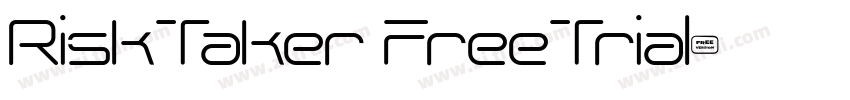 RiskTaker FreeTrial字体转换